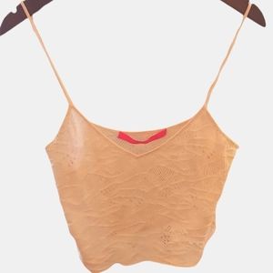 Emmanuel Ungaro Pink Knit Tank Top